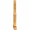 Ekena Millwork Saratoga Rough Sawn Timber Gable Bracket, Western Red Cedar, 108"W x 72"H x 6"D x 6"F, 16/12 Pitch GBW108X72X0606SAR00RWR - alternate 3